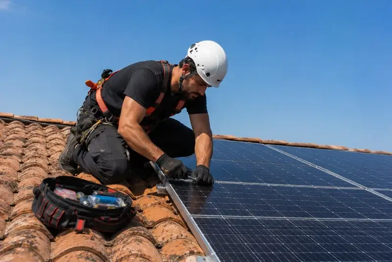 Maintenance et monitoring de panneaux solaires à Oullins-Pierre-Bénite